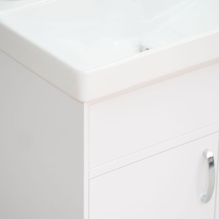 Sempre White 24" Bathroom Cabinet