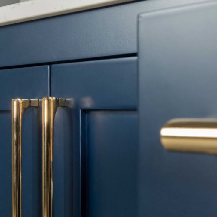 Ashley 72" Blue Bathroom Cabinet