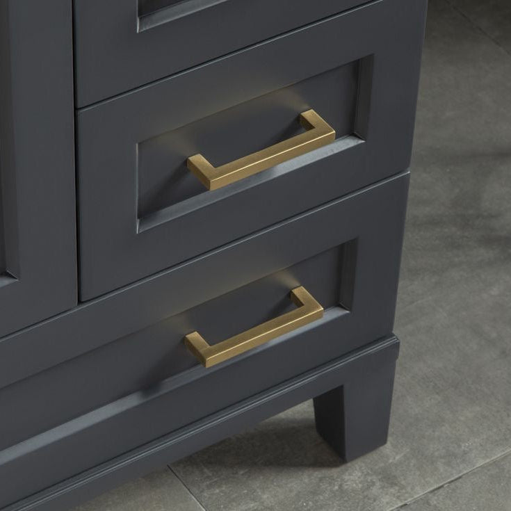 Paloma 30" Dark Gray Bathroom Cabinet