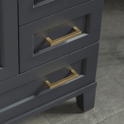 Paloma 30" Dark Gray Bathroom Cabinet