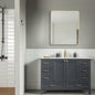 Paloma 48" Dark Gray Bathroom Cabinet