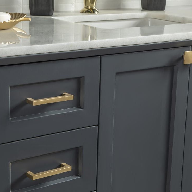 Paloma 48" Dark Gray Bathroom Cabinet