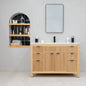 Catalina Natural Oak 48" Bathroom Cabinet