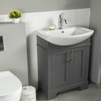 Luna 26" Pepper Bathroom Cabinet