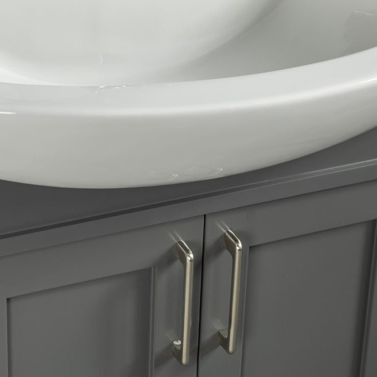 Luna 26" Pepper Bathroom Cabinet
