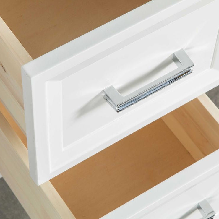 Isabel 42" White Bathroom Cabinet