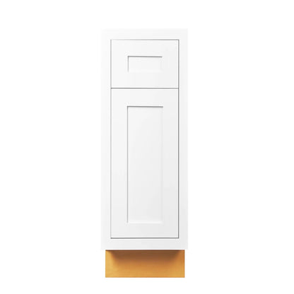 Maplevilles Cabinetry Inset 12" Wide x 35" Tall Single Door Base Cabinet with Single Drawer