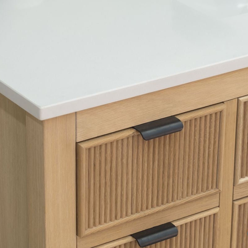 Catalina Natural Oak 48" Bathroom Cabinet