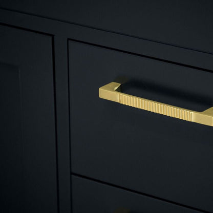 Aria Black 36" Bathroom Cabinet