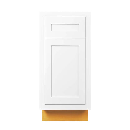 Maplevilles Cabinetry Inset 15" Wide x 35" Tall Single Door Base Cabinet with Single Drawer