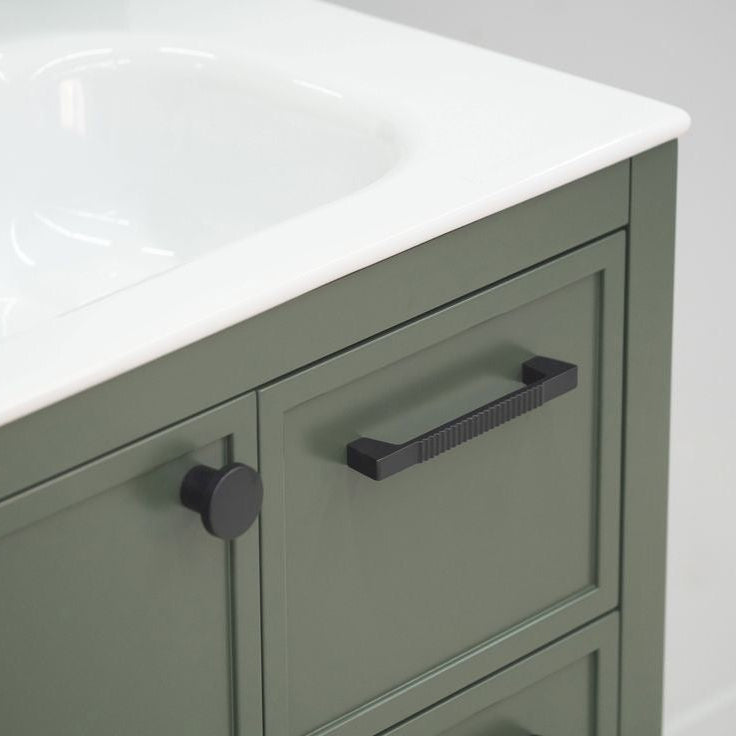 Frame Pine Green 30" Bathroom Cabinet
