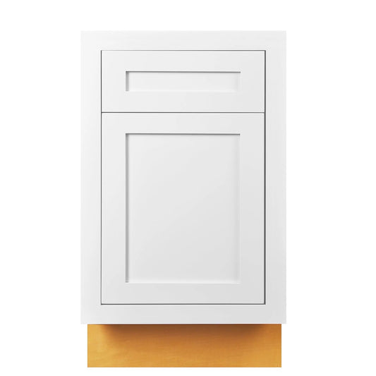 Maplevilles Cabinetry Inset 21" Wide x 35" Tall Single Door Base Cabinet with Single Drawer