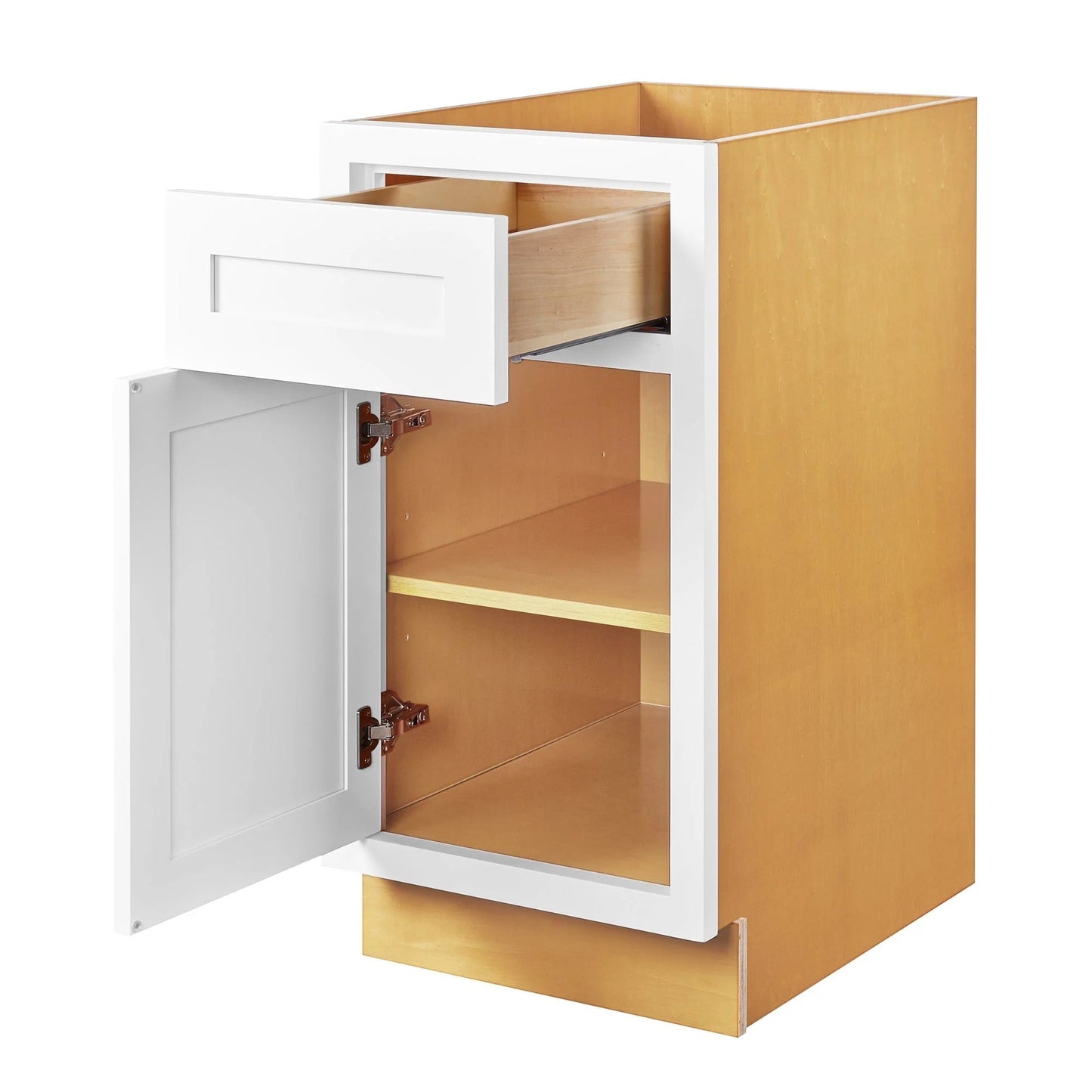 Maplevilles Cabinetry Inset 21" Wide x 35" Tall Single Door Base Cabinet with Single Drawer