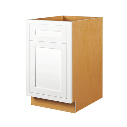 Maplevilles Cabinetry Inset 21" Wide x 35" Tall Single Door Base Cabinet with Single Drawer