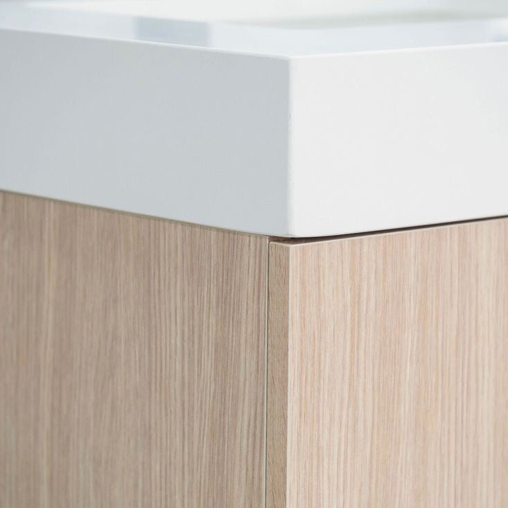 Solana Natural Oak 36" Bathroom Cabinet