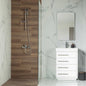 Adora 24" White Bathroom Cabinet