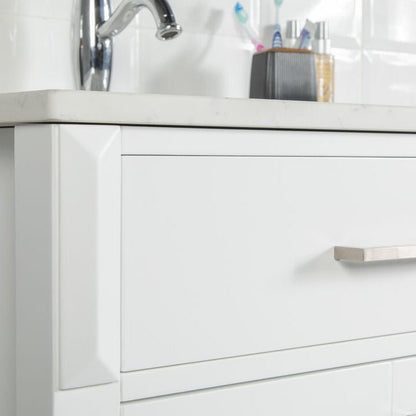 Fawna 36" White Bathroom Cabinet