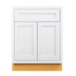 Maplevilles Cabinetry Inset 24" Wide x 35" Tall Double Door Base Cabinet with Single Drawer