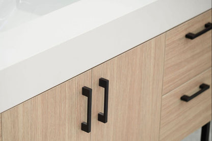 Solana Natural Oak 48" Bathroom Cabinet