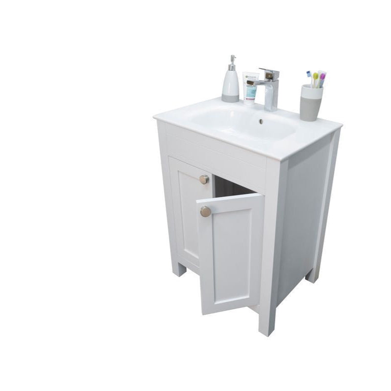 Aria White 24" Bathroom Cabinet
