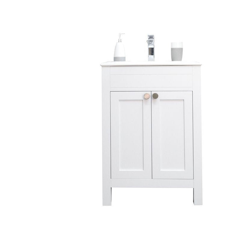 Aria White 24" Bathroom Cabinet