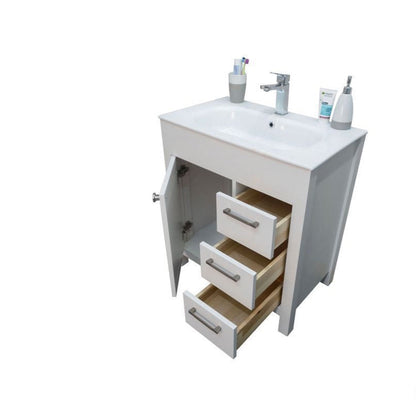 Aria White 30" Bathroom Cabinet