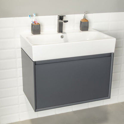 Gala 30" Dark Gray Bathroom Cabinet