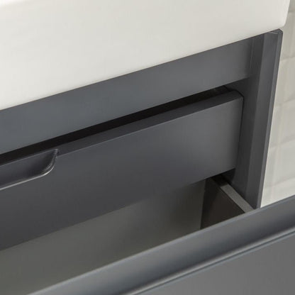 Gala 30" Dark Gray Bathroom Cabinet