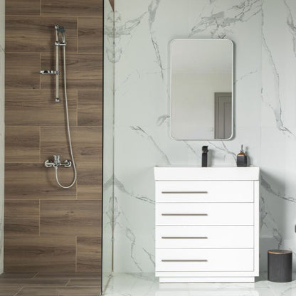 Adora 32" White Bathroom Cabinet