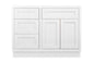 Maplevilles Cabinetry 42" Single Free Standing Vanity Cabinet Only - Less Vanity Top