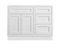 Maplevilles Cabinetry 42" Single Free Standing Vanity Cabinet Only - Less Vanity Top
