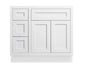 Maplevilles Cabinetry 36" Single Free Standing Vanity Cabinet Only - Less Vanity Top