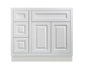 Maplevilles Cabinetry 36" Single Free Standing Vanity Cabinet Only - Less Vanity Top