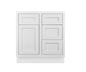 Maplevilles Cabinetry 30" Single Free Standing Vanity Cabinet Only - Less Vanity Top