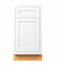 Maplevilles Cabinetry Inset 18" Wide x 35" Tall Single Door Base Cabinet with Single Drawer