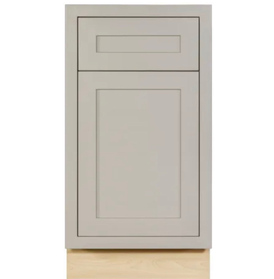 Maplevilles Cabinetry Inset 18" Wide x 35" Tall Single Door Base Cabinet with Single Drawer