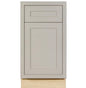 Maplevilles Cabinetry Inset 18" Wide x 35" Tall Single Door Base Cabinet with Single Drawer