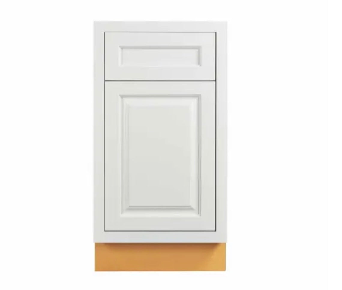 Maplevilles Cabinetry Inset 18" Wide x 35" Tall Single Door Base Cabinet with Single Drawer