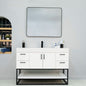 Solana White 48" Bathroom Cabinet