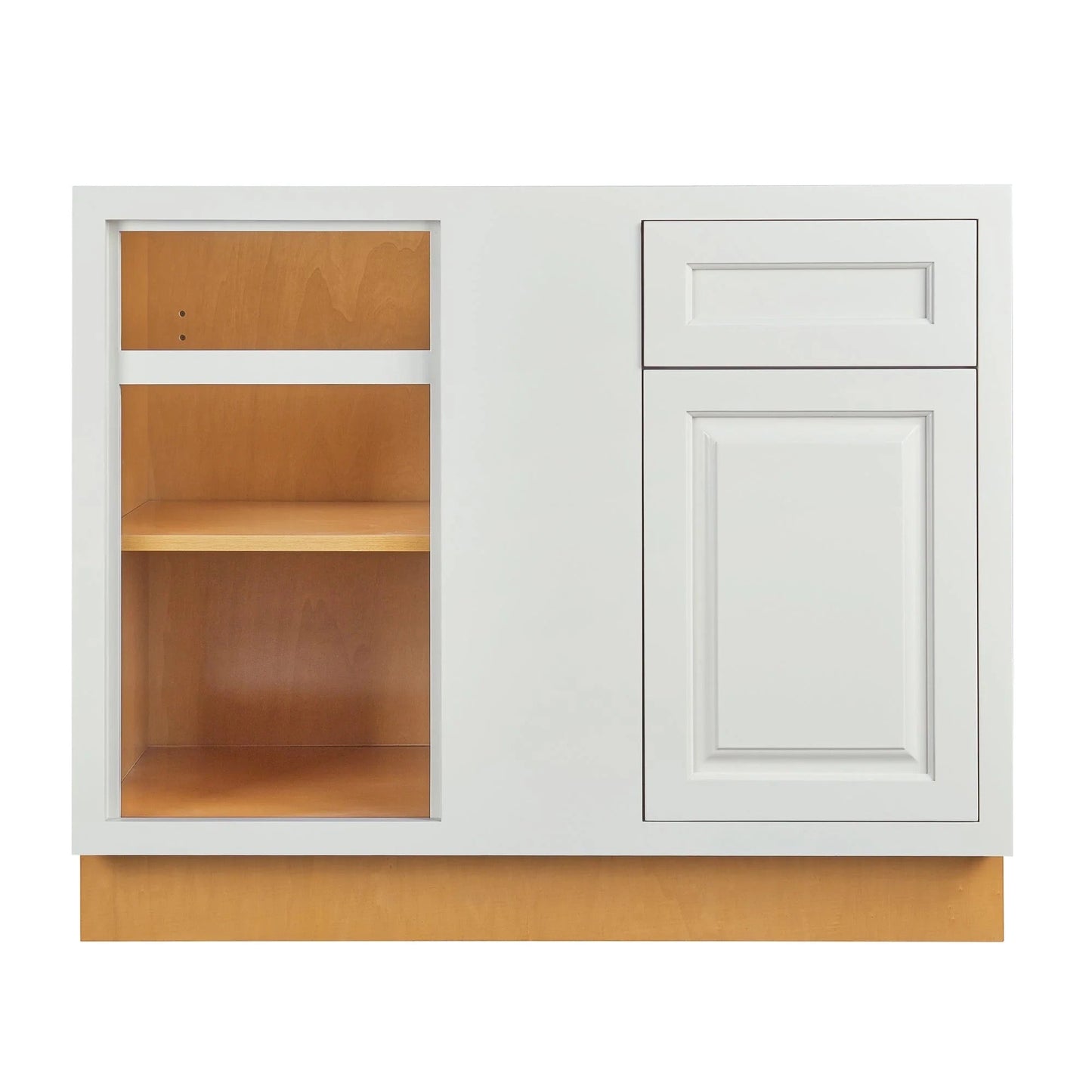 Maplevilles Cabinetry Inset 42" Wide x 35" Tall Double Door Base Cabinet with Single Drawer