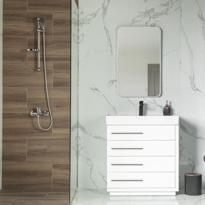 Adora 32" White Bathroom Cabinet