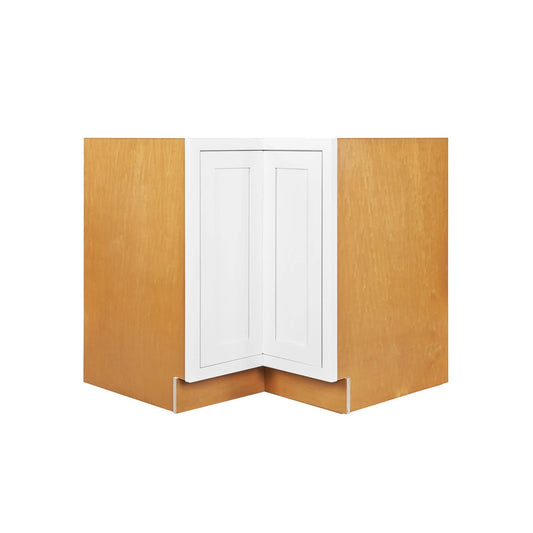 Maplevilles Cabinetry Inset 36" Wide x 35" Tall Single Door Corner Base Cabinet