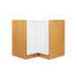 Maplevilles Cabinetry Inset 36" Wide x 35" Tall Single Door Corner Base Cabinet