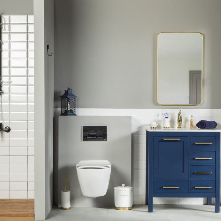 Ashley 30" Blue Bathroom Cabinet