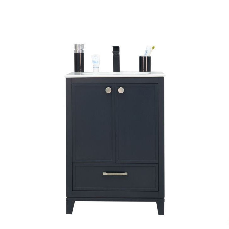 Frame Dark Gray 24" Bathroom Cabinet