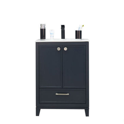 Frame Dark Gray 24" Bathroom Cabinet