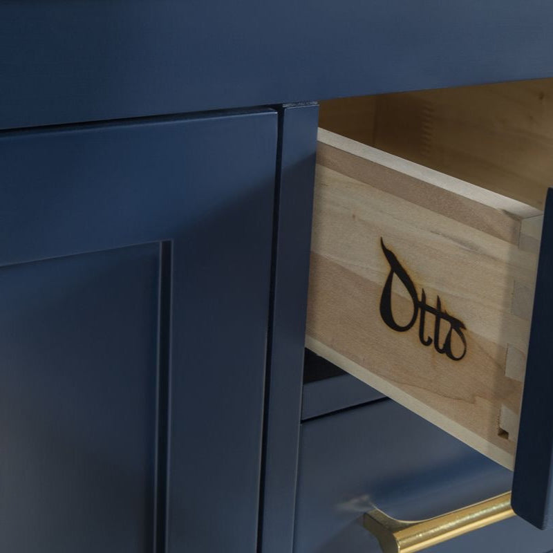 Ashley 36" Blue Bathroom Cabinet