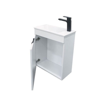 Luca White 20" Bathroom Cabinet