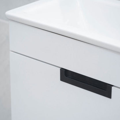 Luca White 20" Bathroom Cabinet