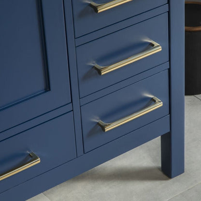 Ashley 42" Blue Bathroom Cabinet